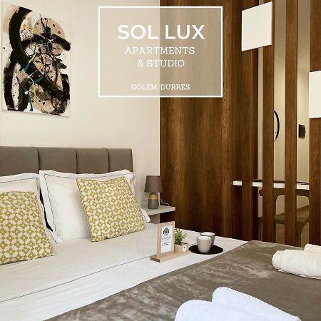 Sol Lux Studio Apartments 2Nd Floor Durres Exterior photo