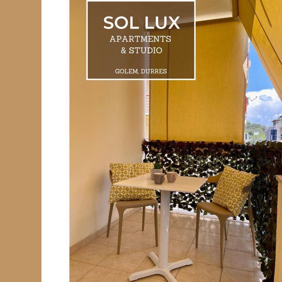 Sol Lux Studio Apartments 2Nd Floor Durres Exterior photo